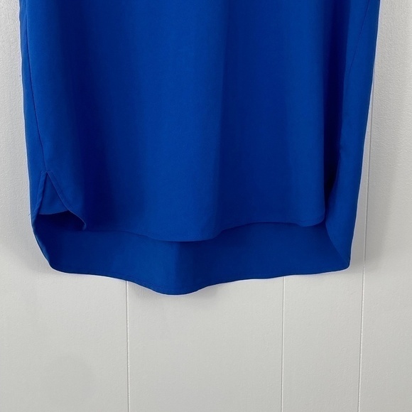 Hilary Radley sleeveless v-neck blouse blue size medium - Picture 4 of 8